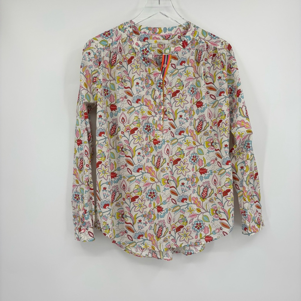 Boden Floral Print Blouse